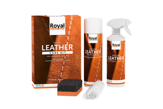 Brushed Leather Care Kit | Onderhoud voor nubuck en suède