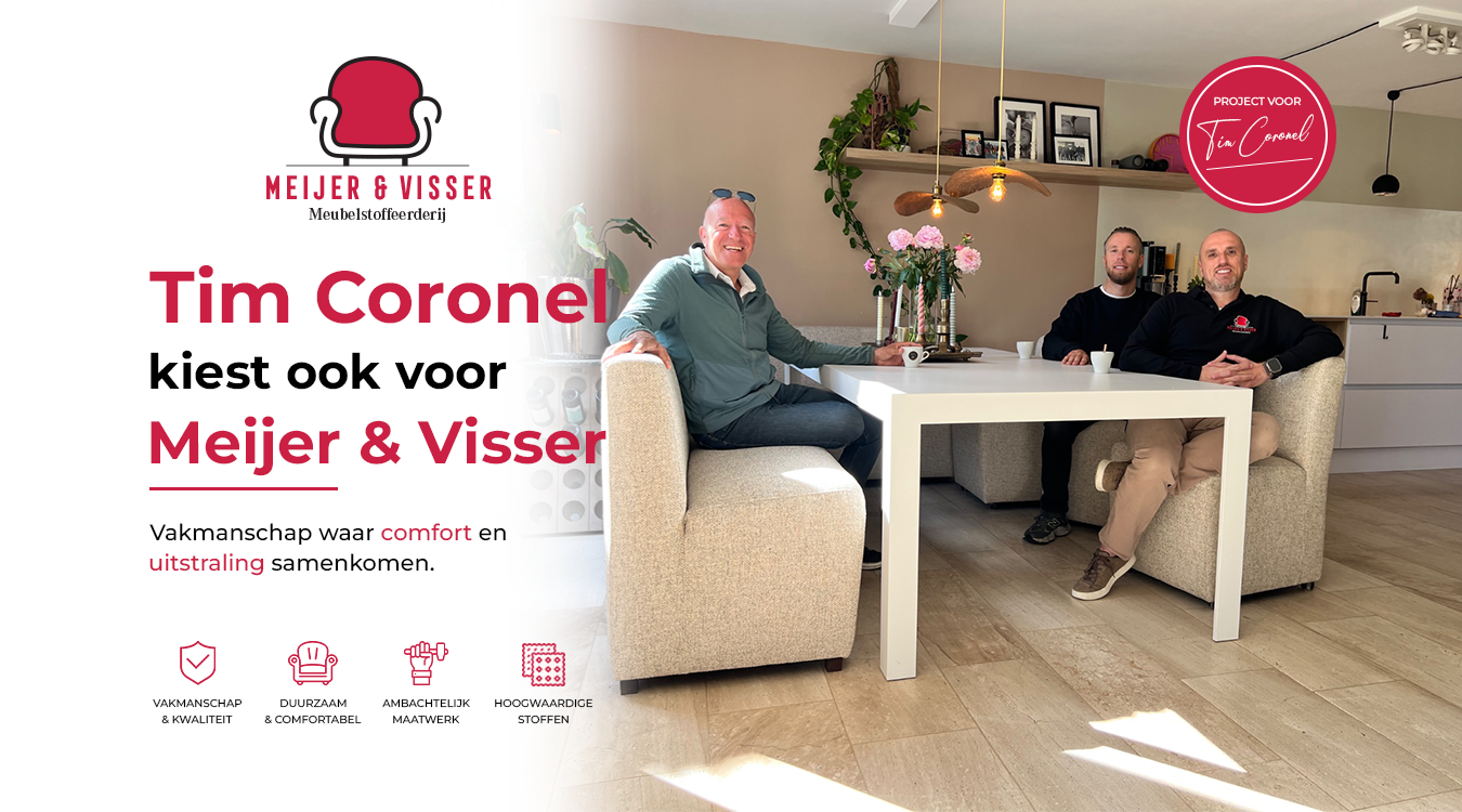 Video laden: bank stofferen Tim Coronel Utrecht stoffeerderij
